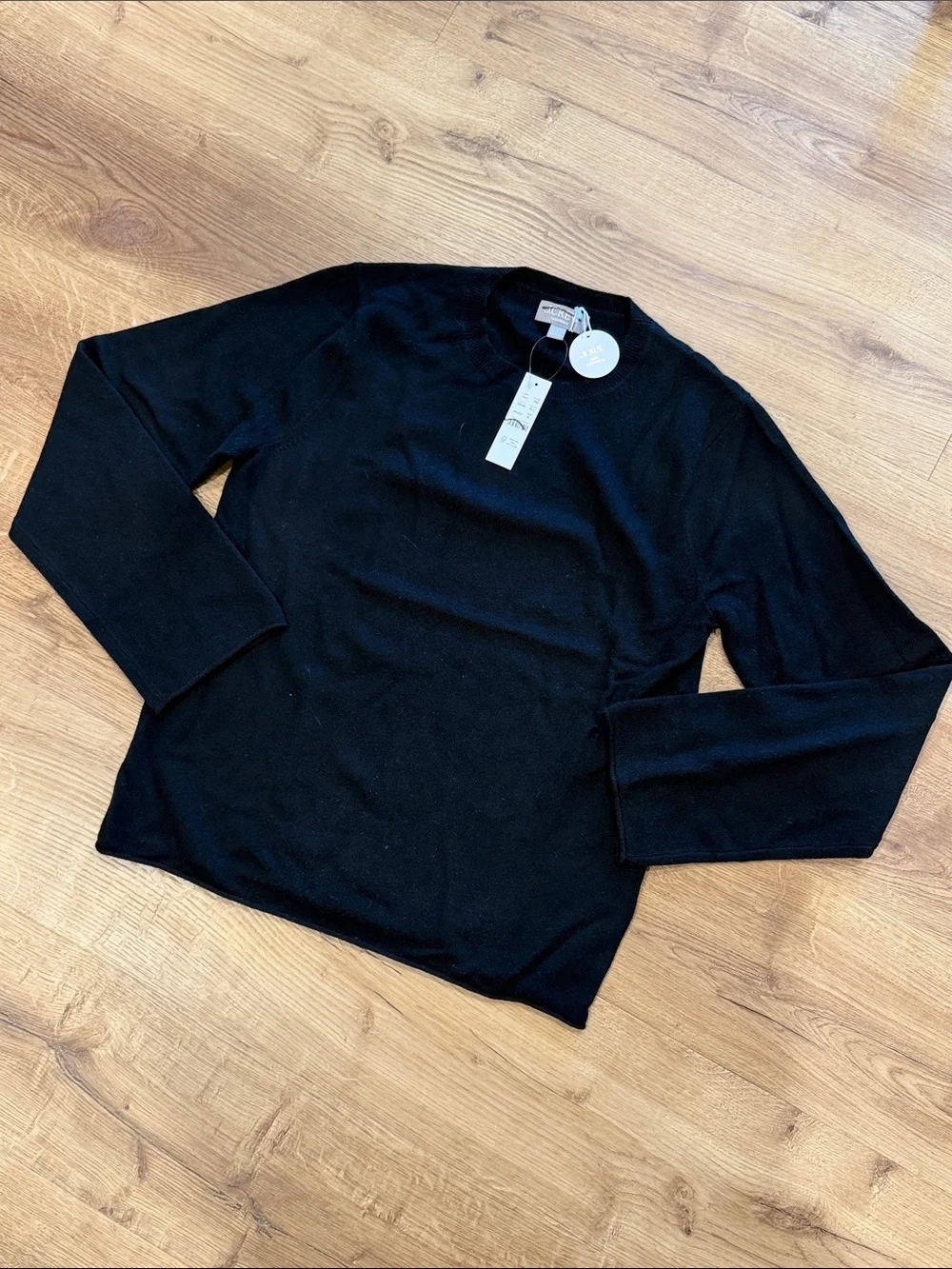 J Crew Rolled cashmere long-sleeve sweater